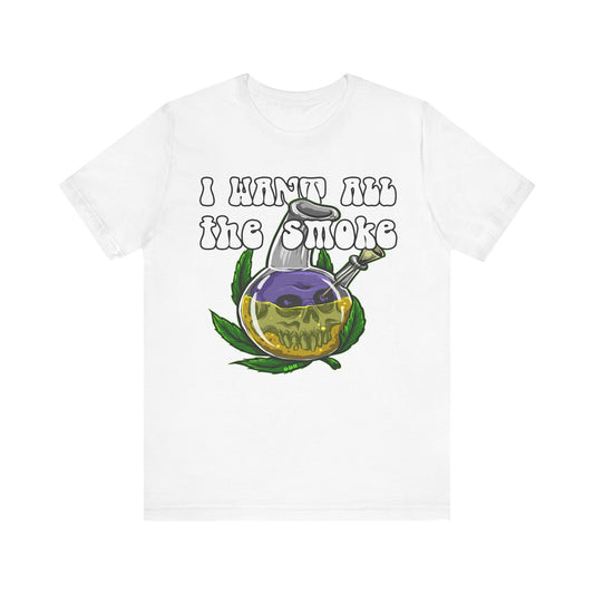 420 Marijuana Bong Unisex Short Sleeve Tee