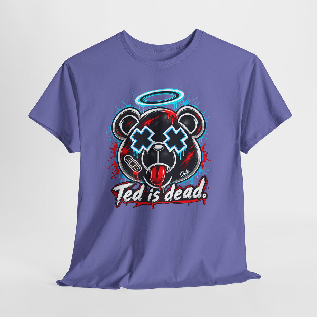 TED IS DEAD™ T Shirt, Funny Dark Humor Graphic Tee