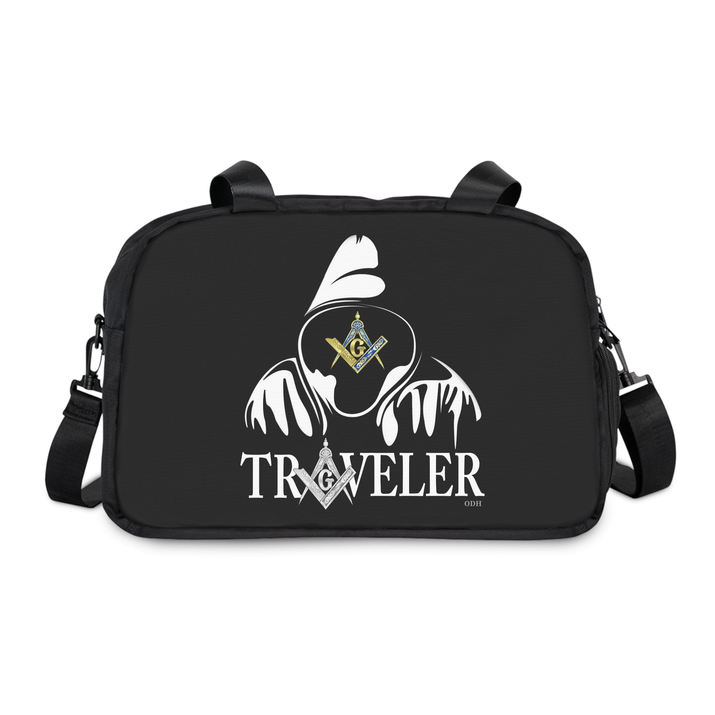 Freemason Theme Traveler Masonic Fitness Gym Duffle Bag