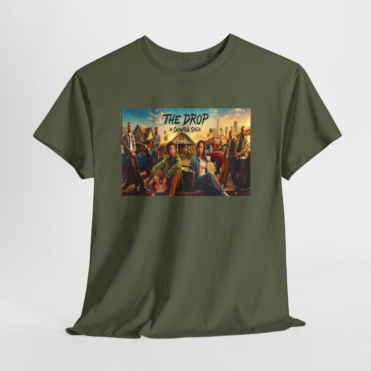 The Drop Snowfall T Shirt, Tv Show Merchandise, Movie Merch