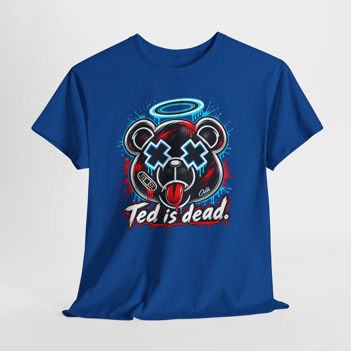 TED IS DEAD™ T Shirt, Funny Dark Humor Graphic Tee