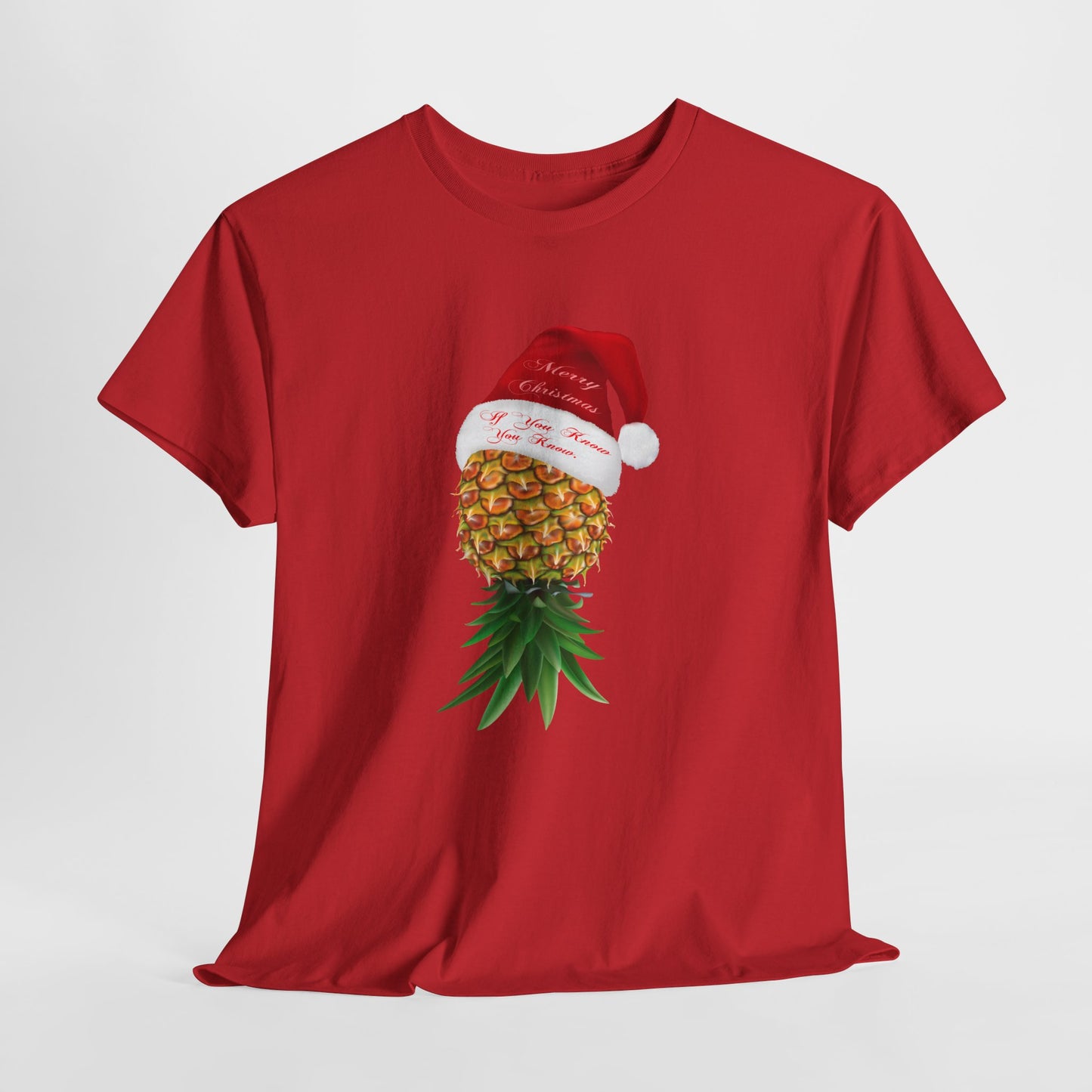 Christmas Upside Down Pineapple, Santa Pineapple T Shirt | Swinger Shirt | Swinger Lifestyle | Funny Sexual Adult Shirt | BBC Slut Shirt