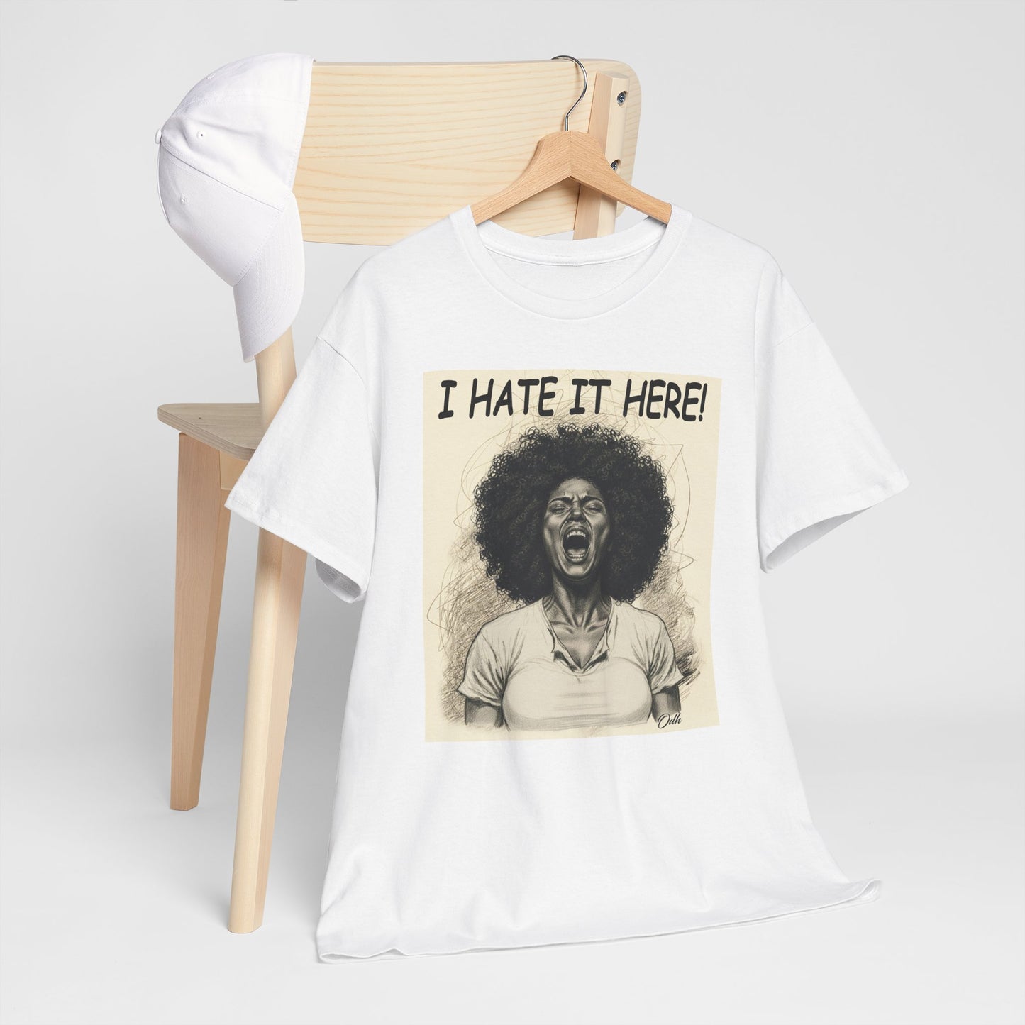 Womens I Hate It Here Tshirt