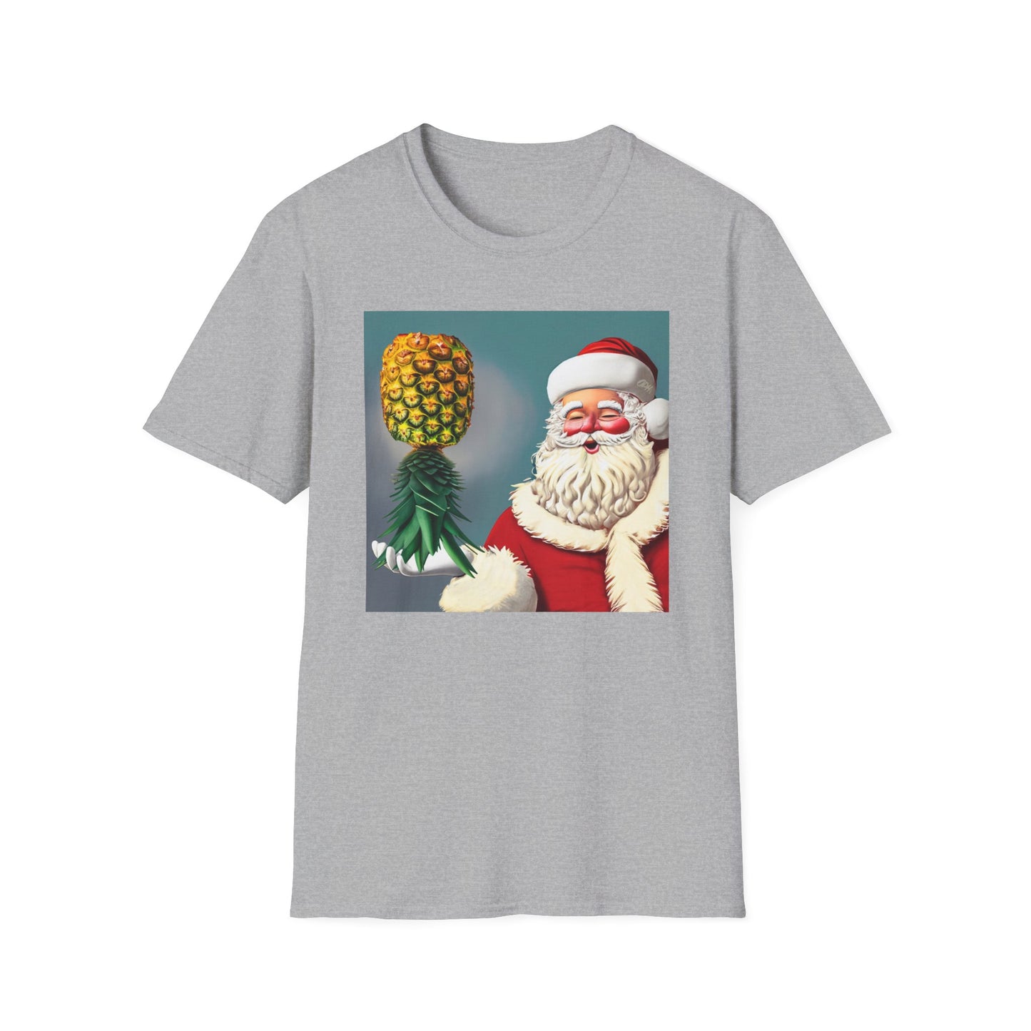 Upside Down Pineapple Santa Claus Short Sleeve Shirt, Christmas Tee, Upside Down Pineapple T-shirt, Swingers Pullover Clothing, Swinger