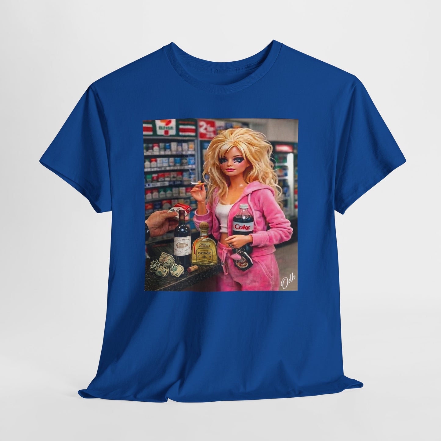 Trashy Barbie Doll Meth Barbie Stressed Out Disgusted Face