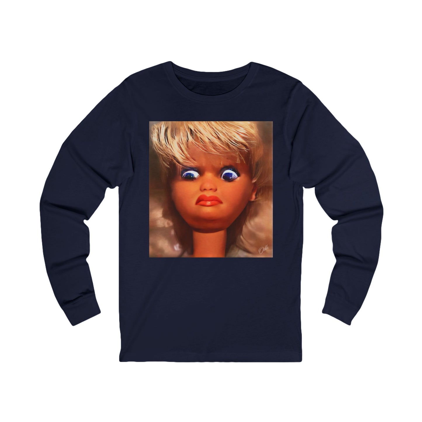 Barbie Disgusted Face Meme Shirt Long Sleeve Tee