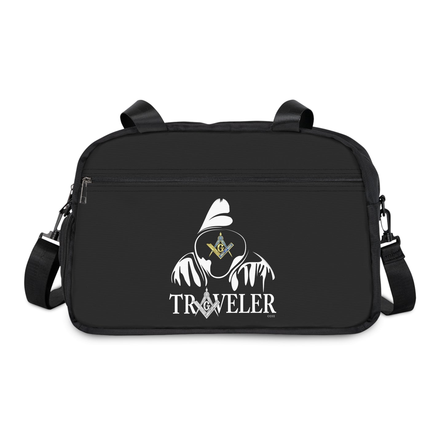 Freemason Theme Traveler Masonic Fitness Gym Duffle Bag