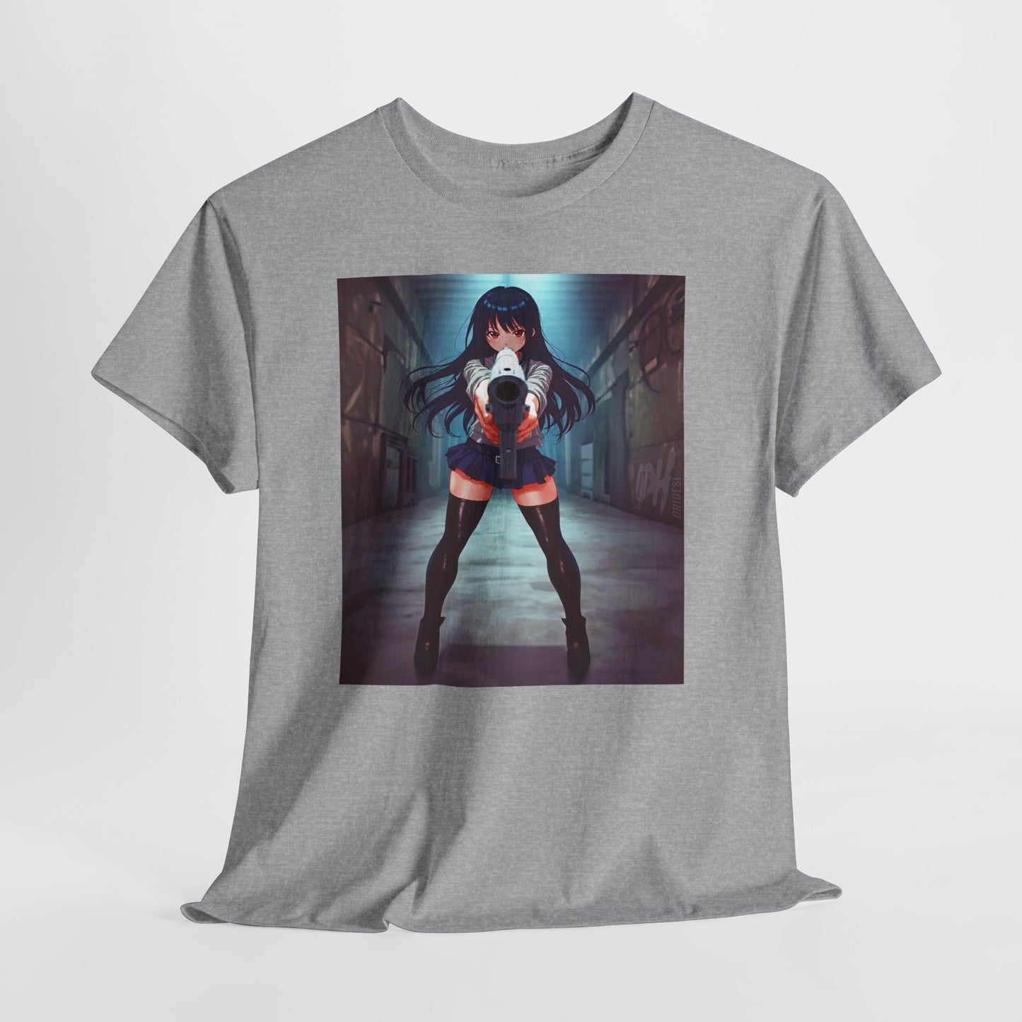 Anime Girl Assassin Waifu Japanese Tshirt