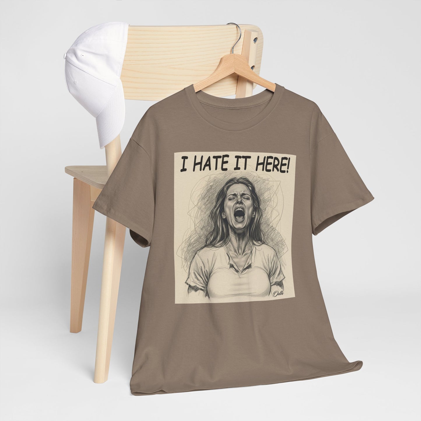 Womens I Hate It Here Tshirt