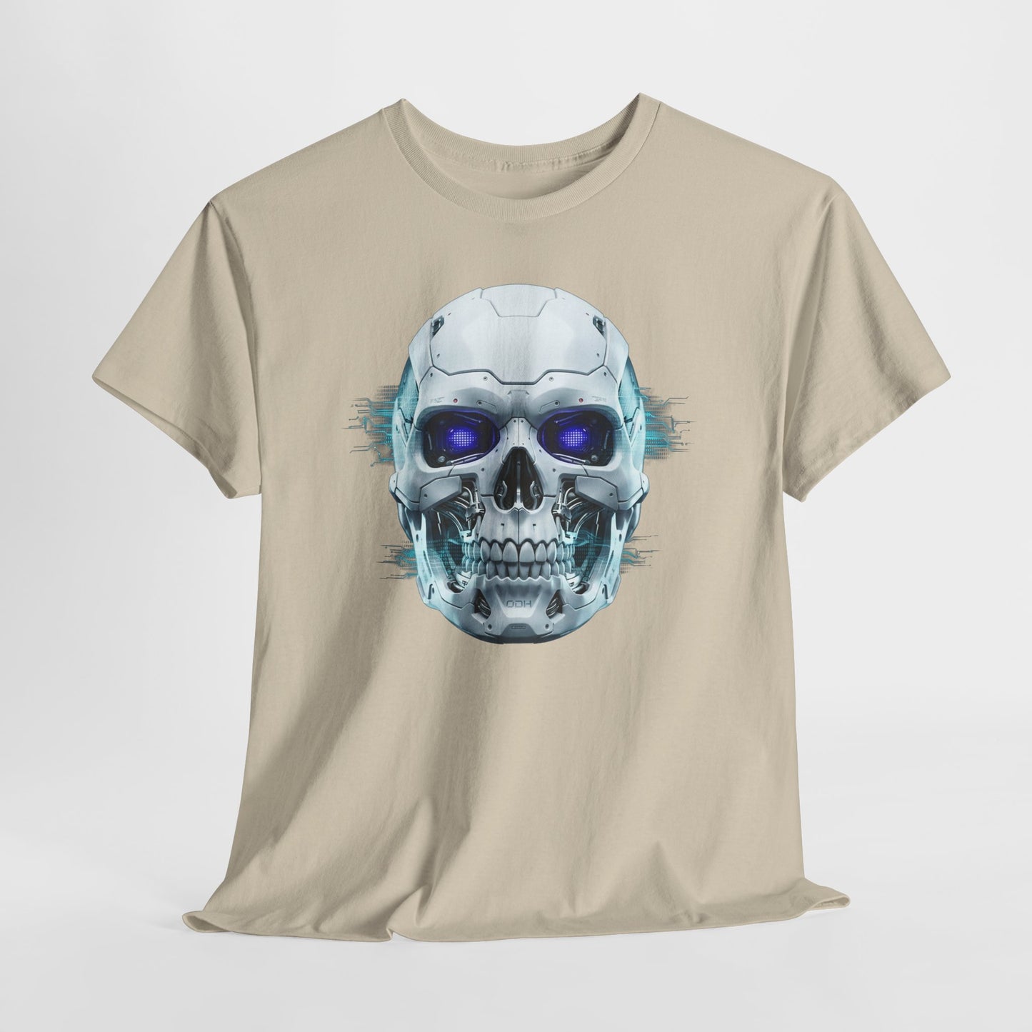Futuristic Robot Skull Gamer Tee