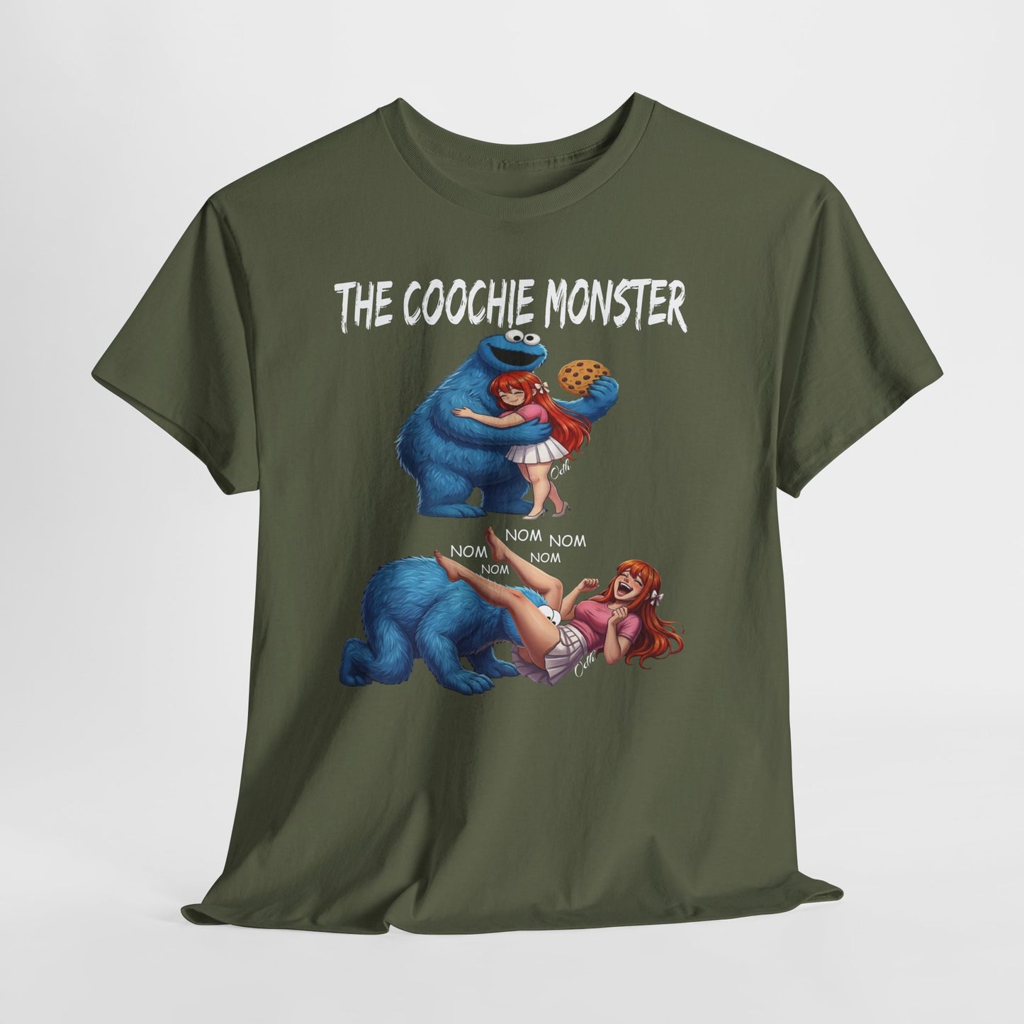 Funny Cookie Monster T Shirt Adult Sexual Humor Shirt