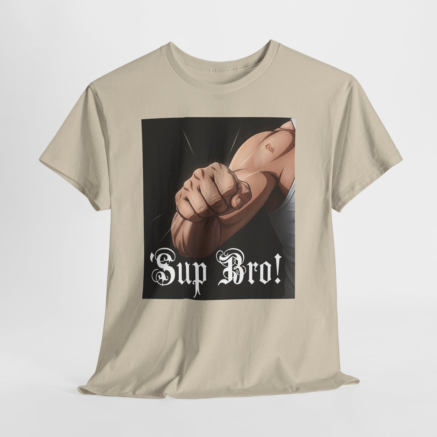 Sup Bro! Mens Fist Bump Gym Bro T shirt