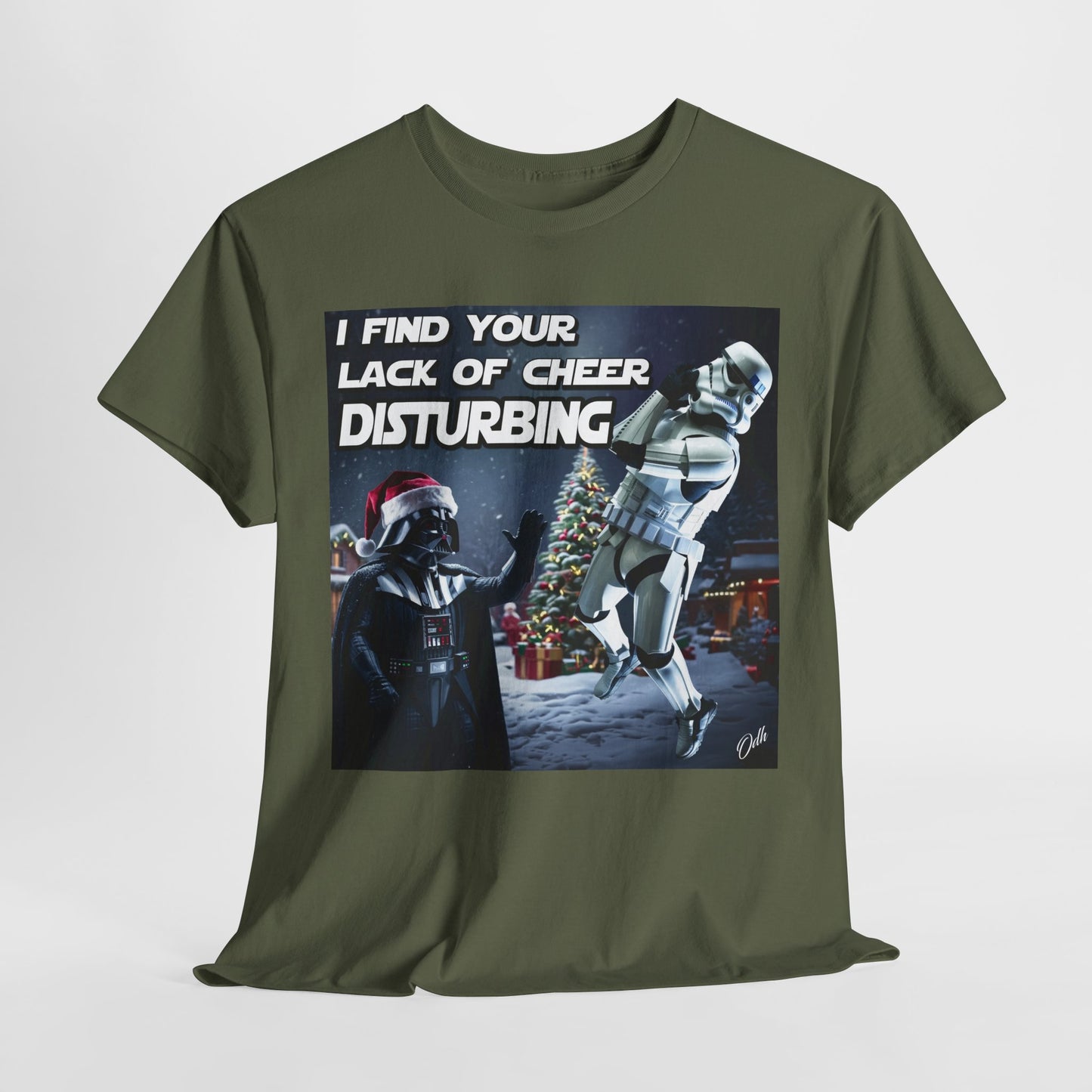 Darth Vader Christmas T Shirt Star Wars I Find Your Lack Of Cheer Disturbing