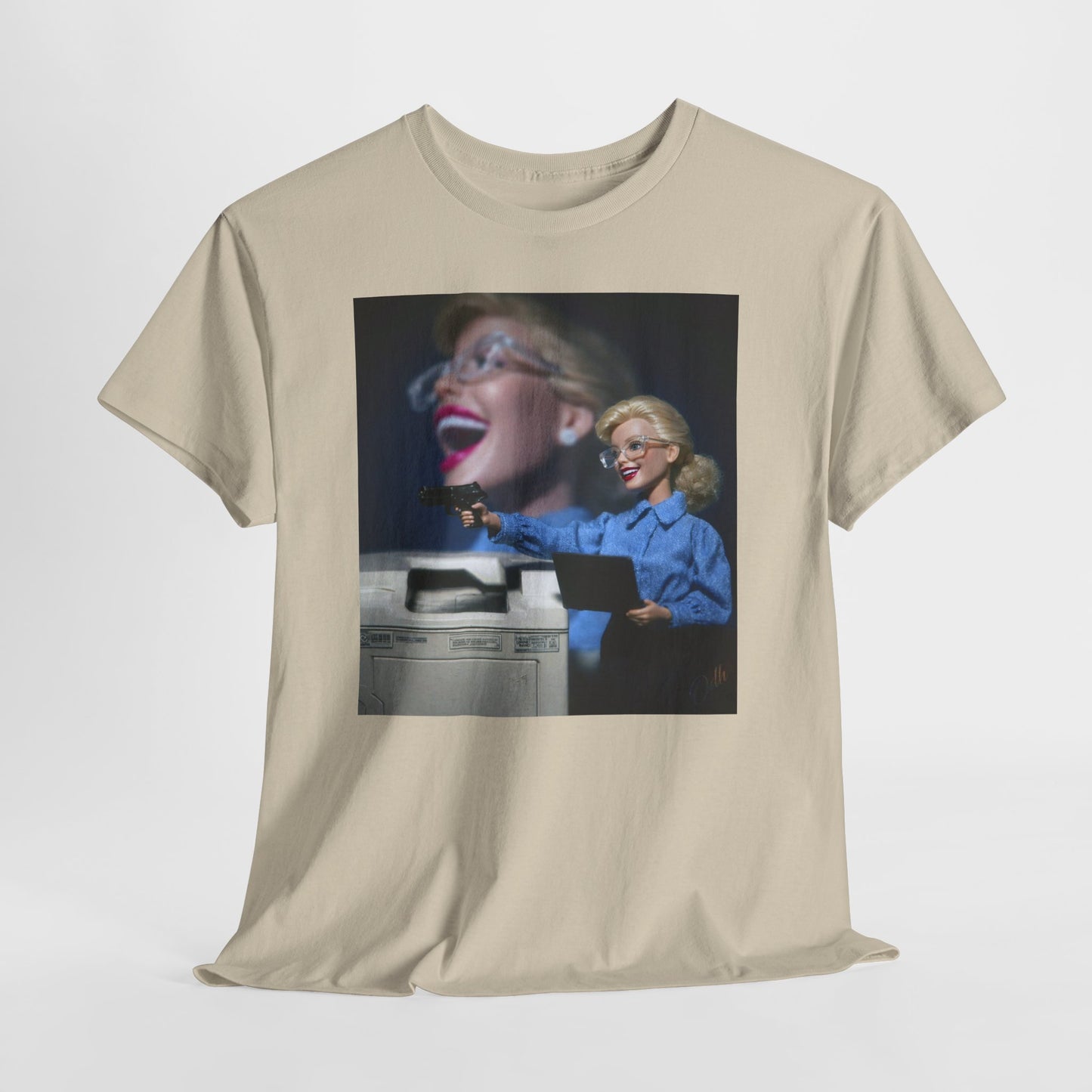 Crazy Barbie Doll Crash Out at work T Shirt
