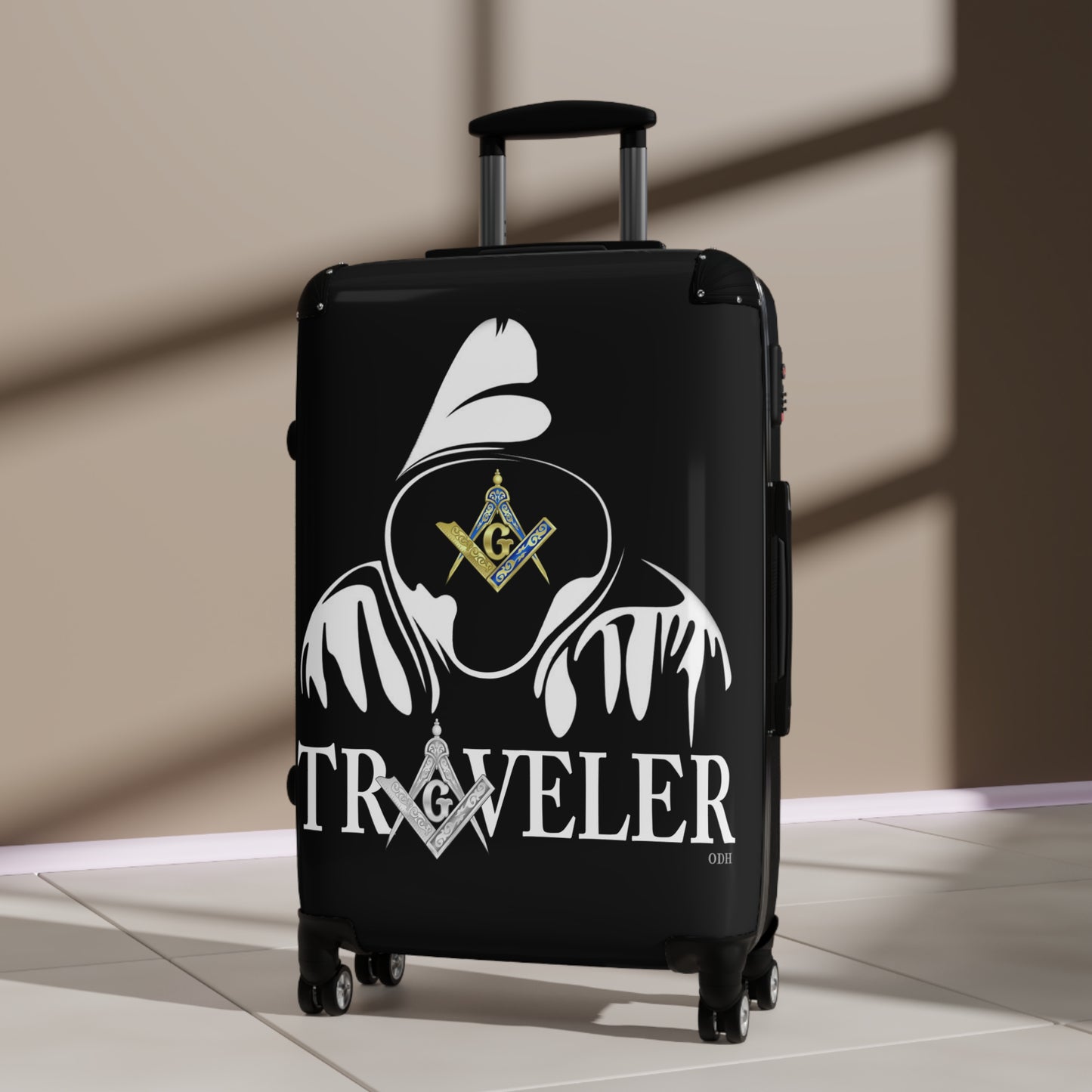 Traveler Carry on Suitcase | Cabin Suitcase | Masonic Luggage