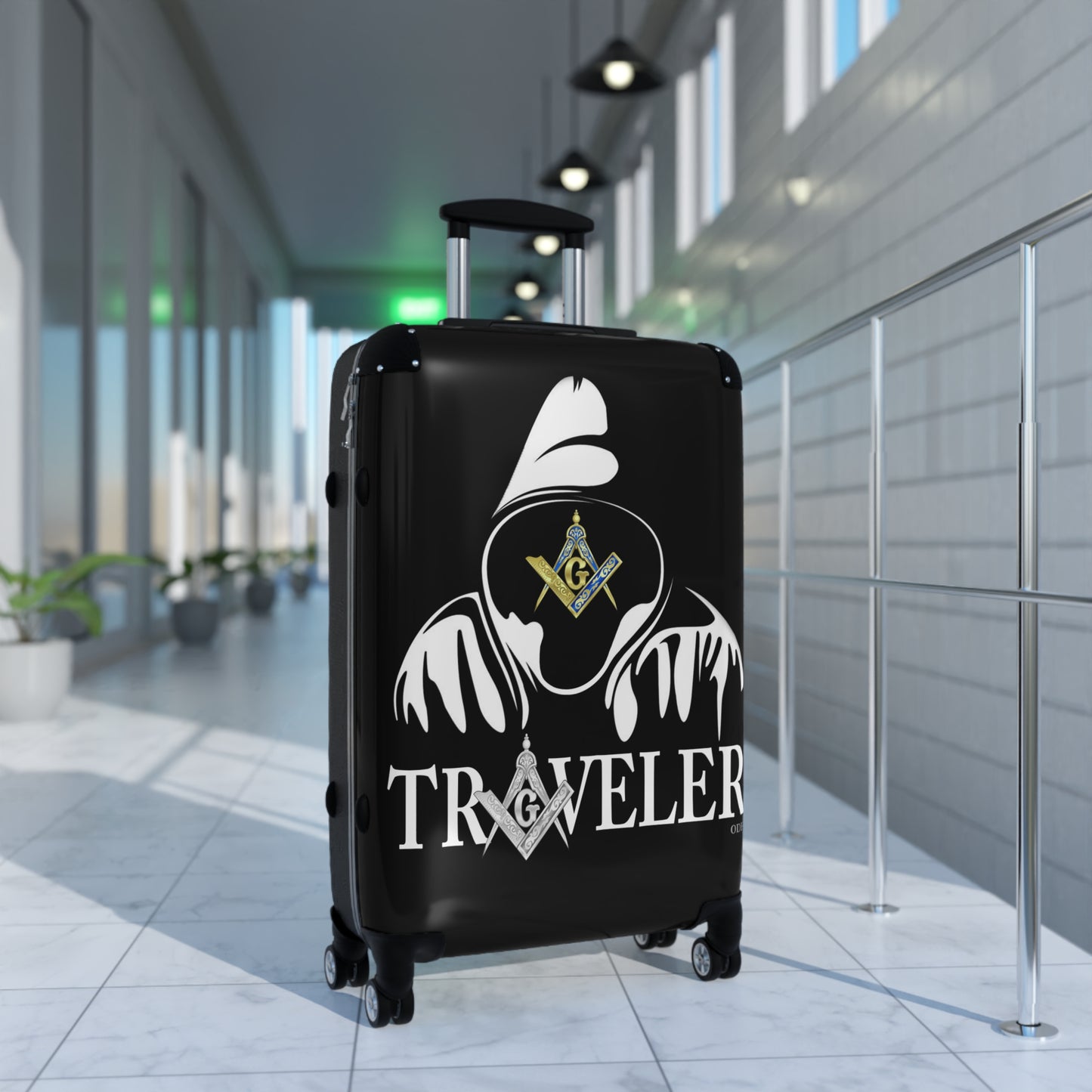 Traveler Carry on Suitcase | Cabin Suitcase | Masonic Luggage