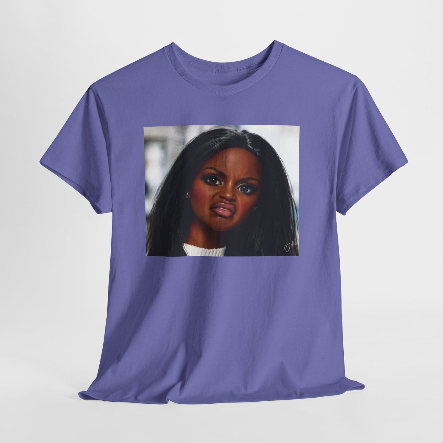 Black Doll Face Barbie Style Meme T Shirt