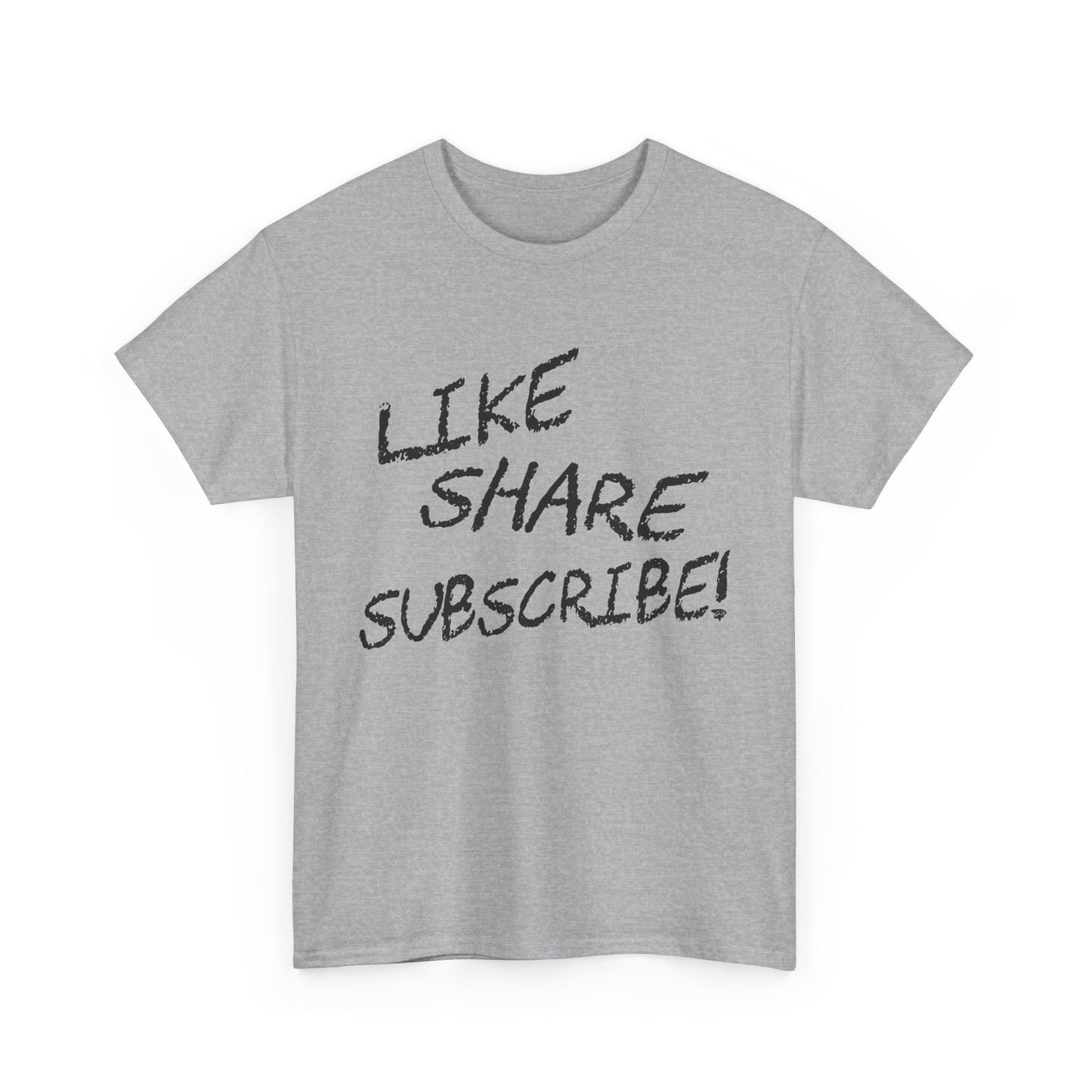 Like Share Subscribe Shirt, Influencer Youtube Instagram TikTok T Shirt