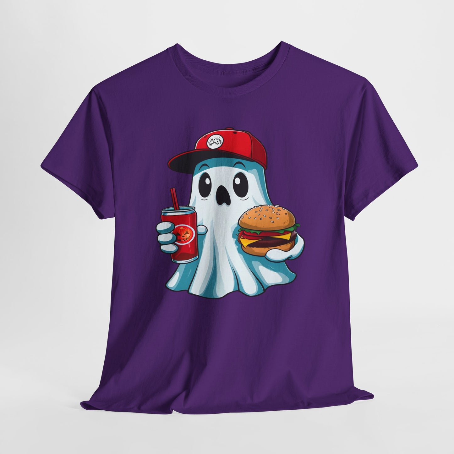 Halloween Ghost Shirt Spooky Season TShirt, Halloween Gift, Cute Ghost Eating