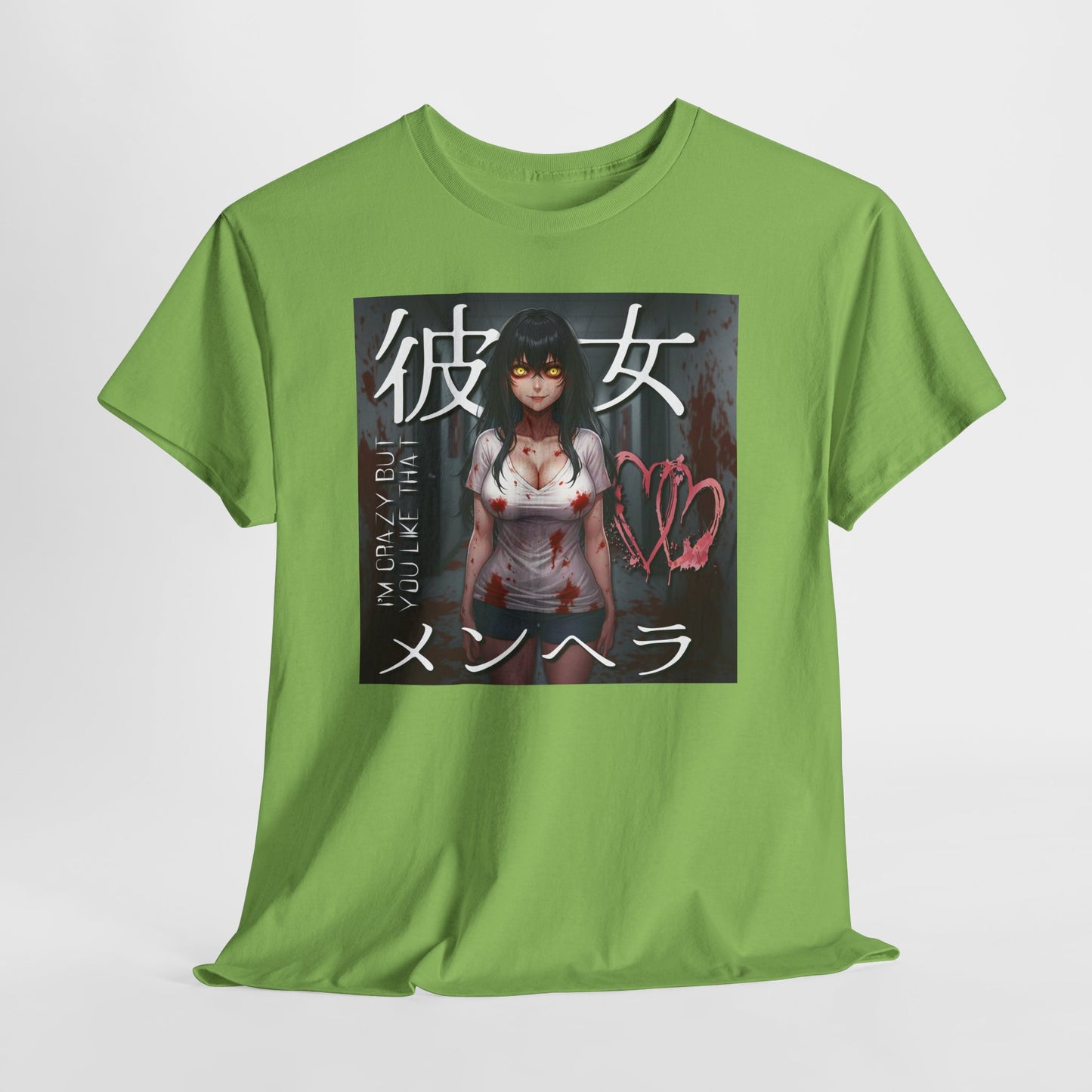 Horror Anime Shirt - Crazy Girlfriend Yandere Tee