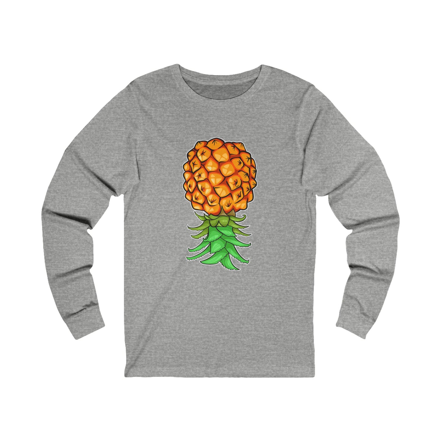 Upside Down Pineapple Unisex Jersey Long Sleeve Tee If You Know You Know