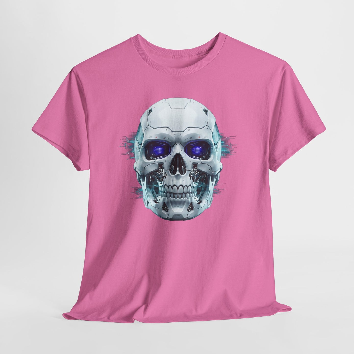 Futuristic Robot Skull Gamer Tee