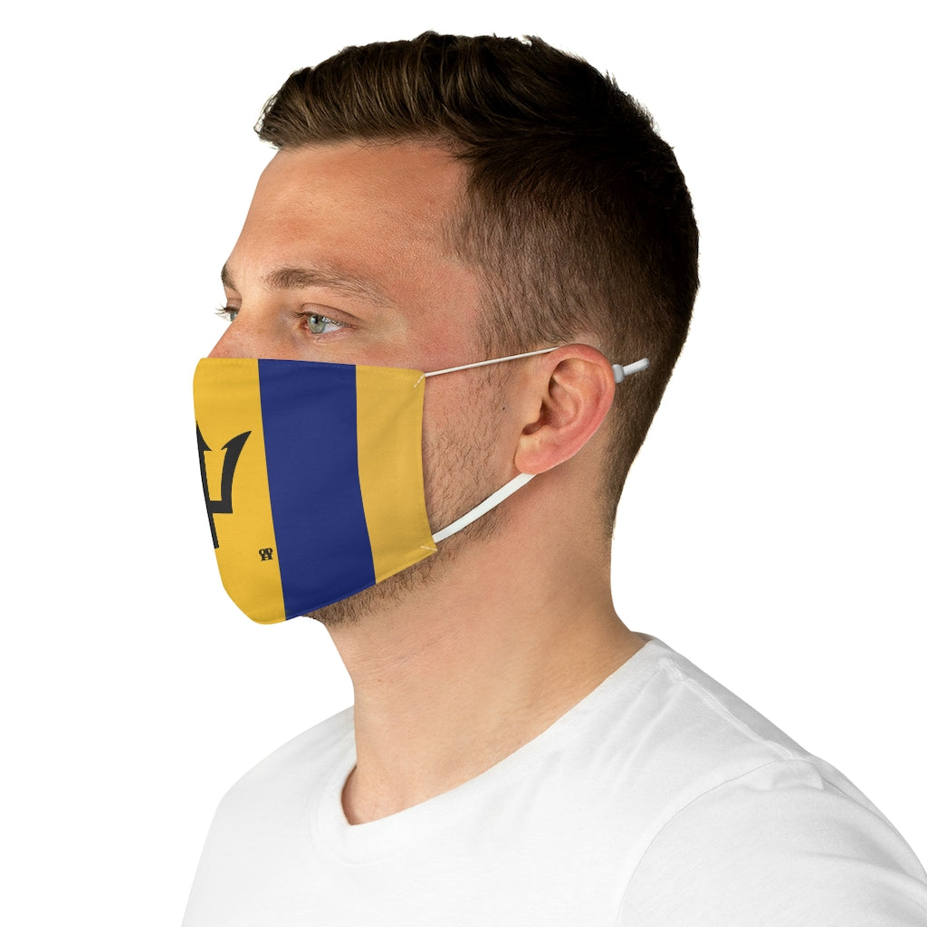 Barbados Fabric Face Mask