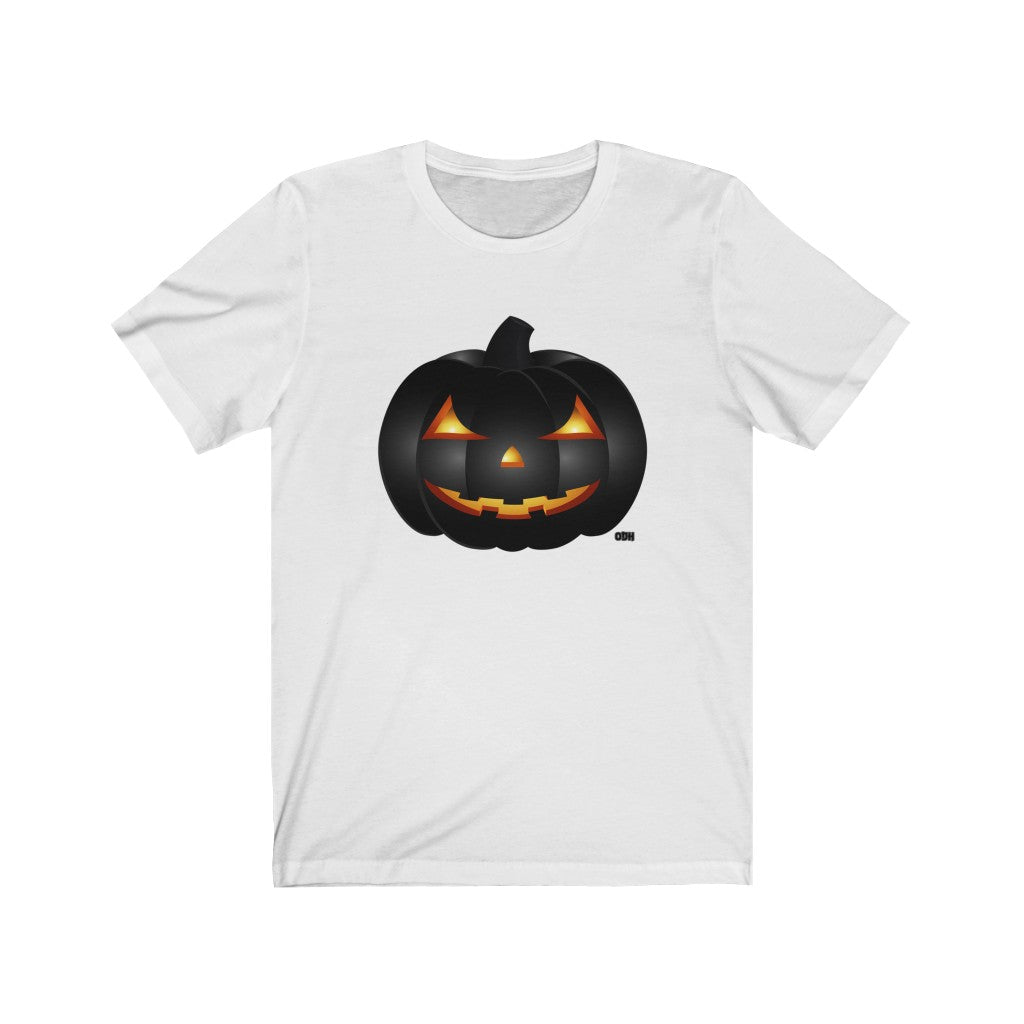Scary Pumpkin Unisex Jersey Short Sleeve Tee