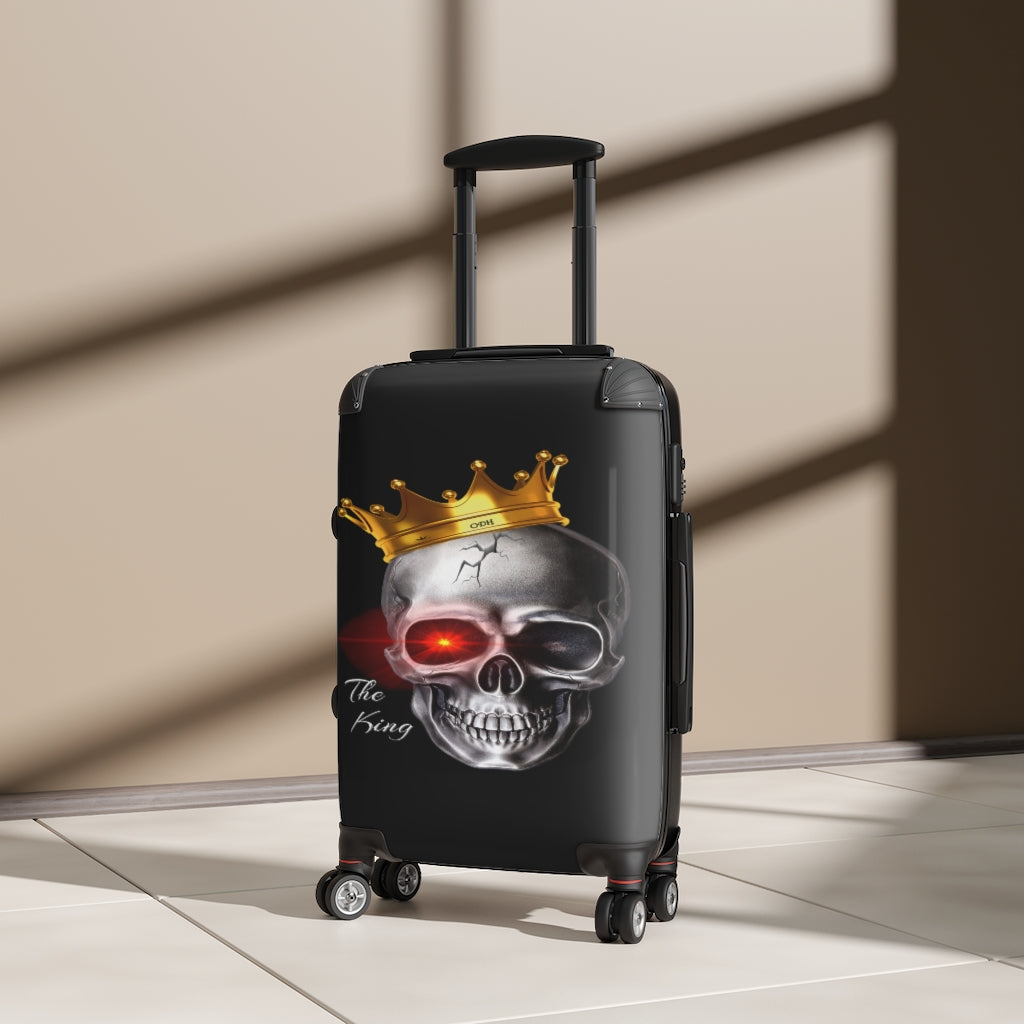 Skull carry on online luggage