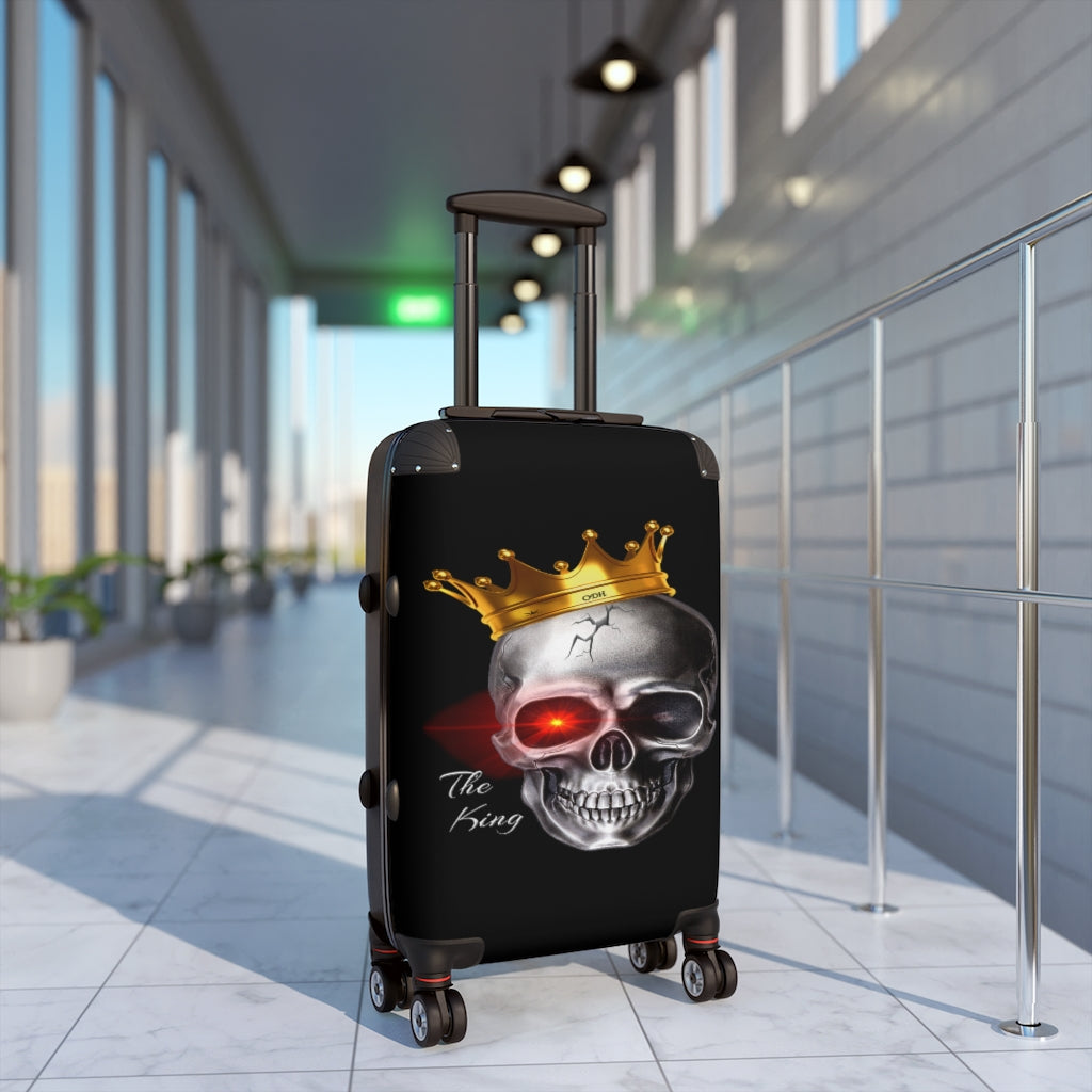 Skull King Carry on Suitcase | Skull Luggage | Skull Suitcase | Skull Roller Bag | Cabin Suitcase | Skull Accessories