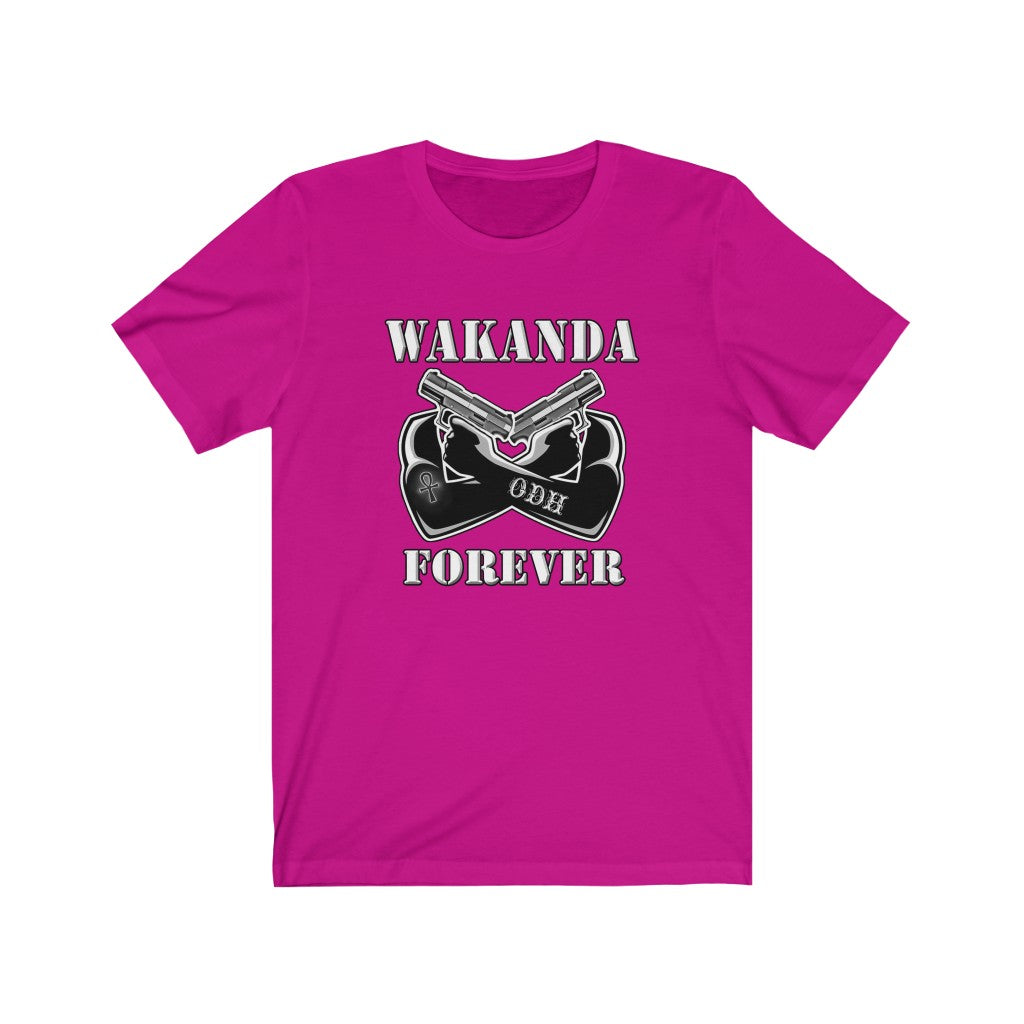 Womens Black Panther Wakanda Salute Shirt Black Gun Owner 2nd Amendment Shirt