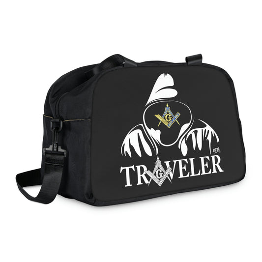 Freemason Theme Traveler Masonic Fitness Gym Duffle Bag