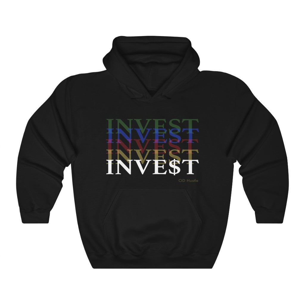 Invest Unisex Heavy Blend Hooded Sweatshirt