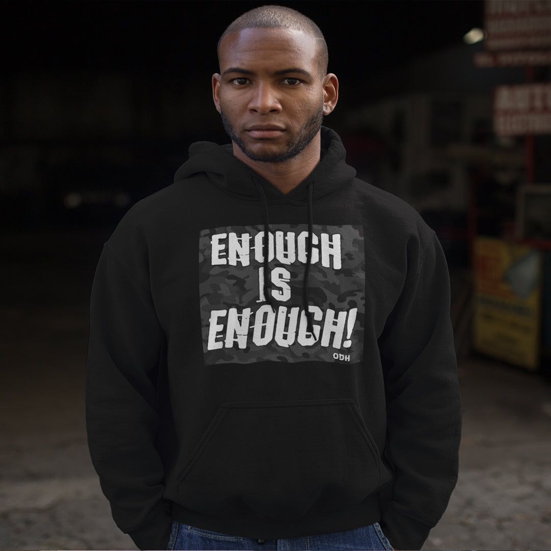 Men 's Enough is Enough Unisex Heavy Blend™ Hooded Sweatshirt