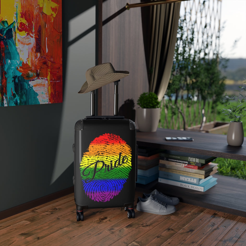 Carry on Suitcase | LGBT Suitcase | Gay Flag Suitcase | Cabin Suitcase | LGBT Flag Bag | Printed Suitcase | LGBT Luggage