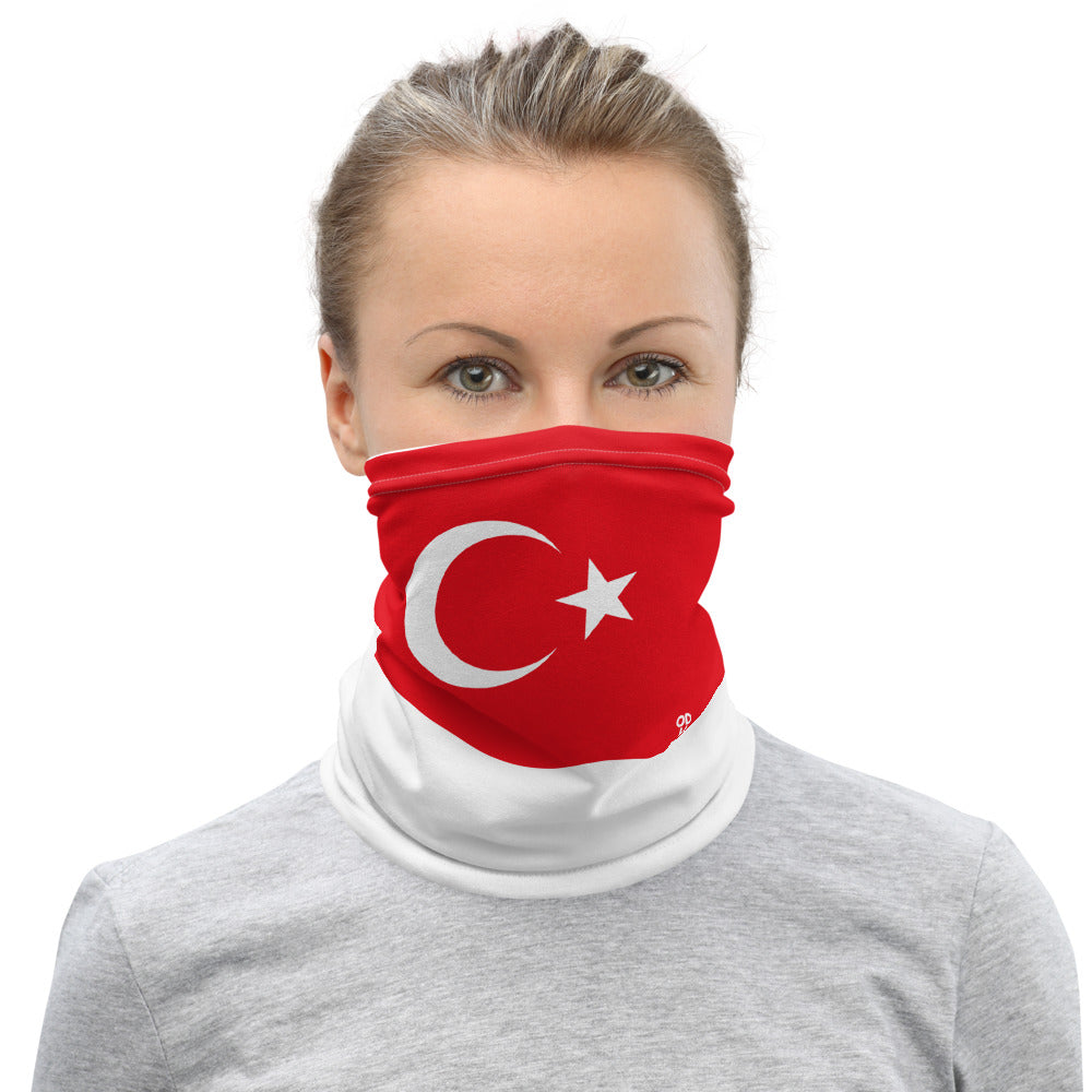Turkey Turkish Flag Face Mask Neck Gaiter Bandana