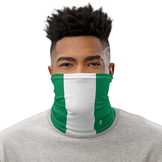 Nigeria Nigerian Flag Face Cover Neck Gaiter Bandana