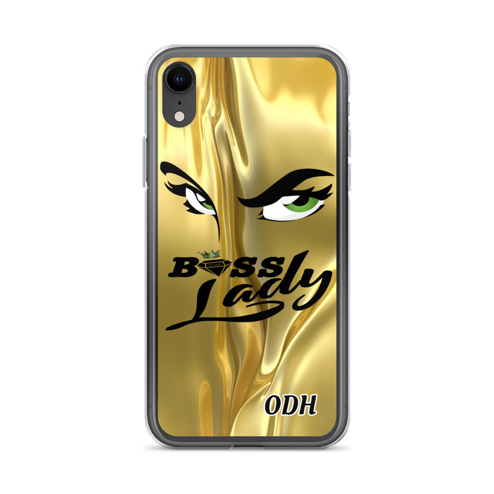 Boss Lady iPhone Case Gold 6 / 7 / 8 / 11 / 11 pro / 11 pro max / SE / X / XR / XS Max