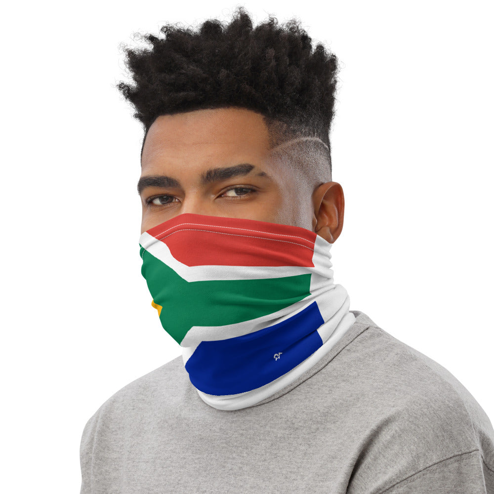 South African Flag Mask Neck Gaiter Bandana