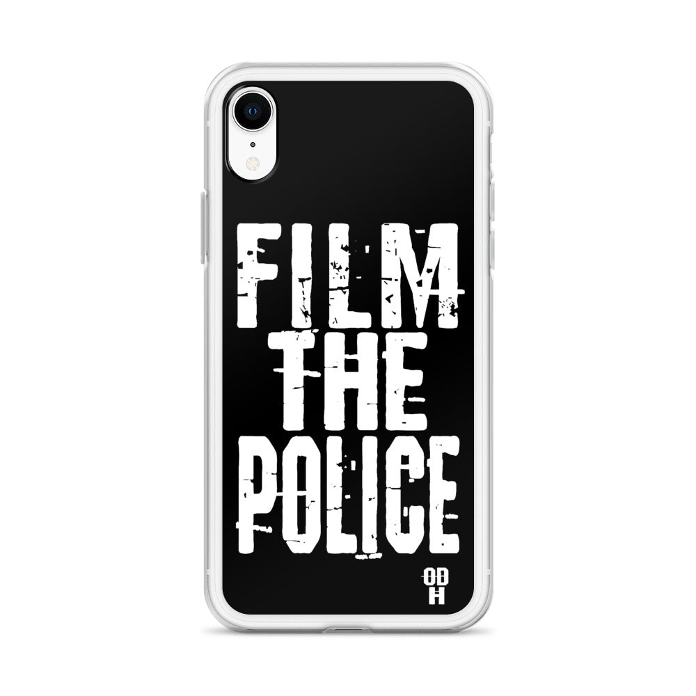Film the Police iPhone Cases 6 and up