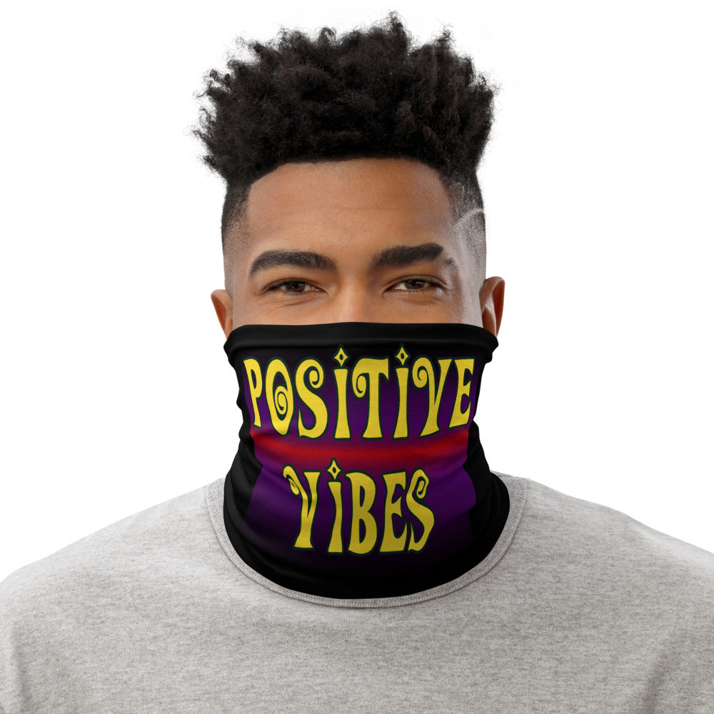 Positive Vibes Face Mask Neck Gaiter