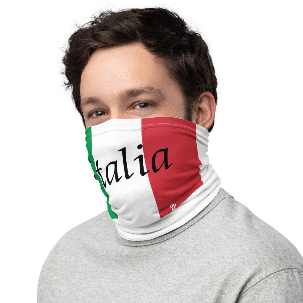 Italy Italian Flag Face Mask Neck Gaiter Bandana