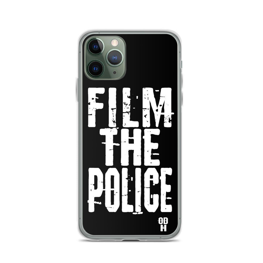 Film the Police iPhone Cases 6 and up