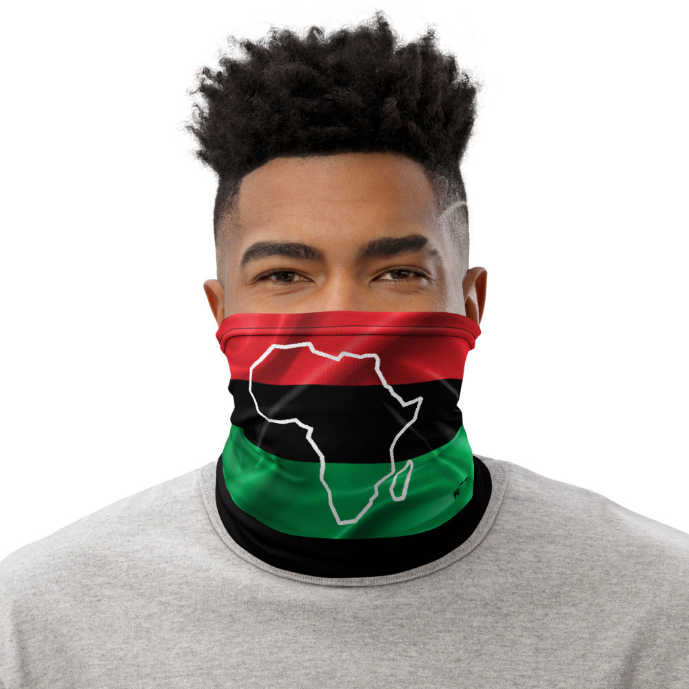 Pan African Flag Face Cover Face Mask Neck Gaiter Bandana ODH