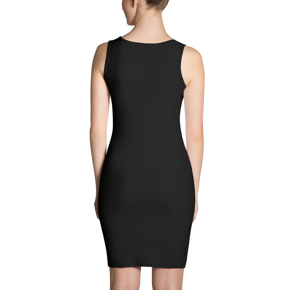 OD Hustle " Nah, I'm Good" Bodycon Fitted Dress.