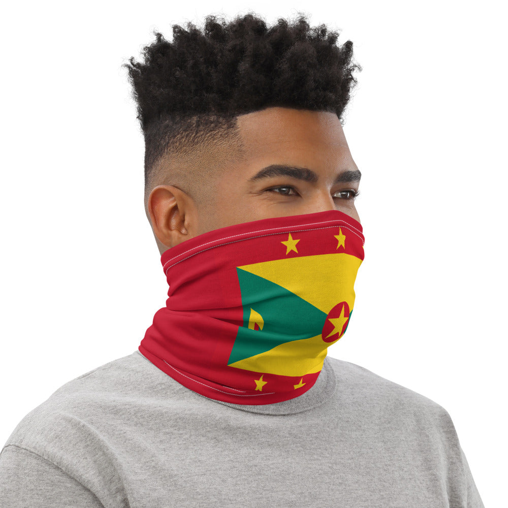 Grenada Grenadian Flag Face mask Neck Gaiter