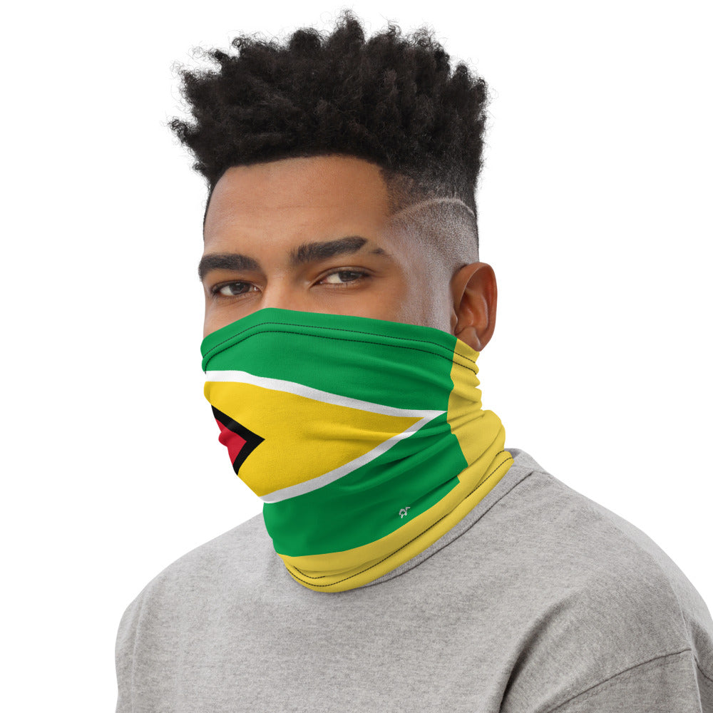 Guyana Guyanese Flag Face Mask Neck Gaiter Bandana