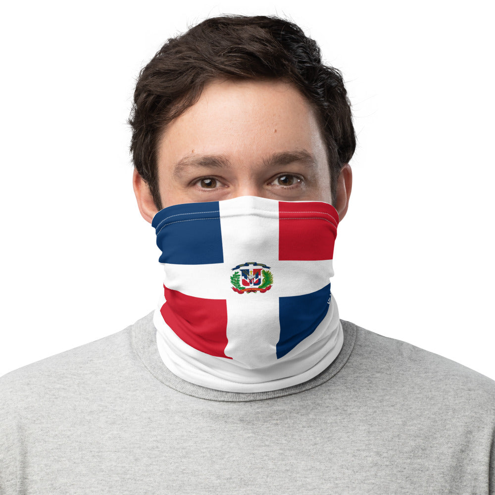 Dominican Republic Flag Face Mask Neck Gaiter Bandana ODH