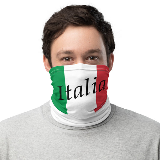 Italy Italian Flag Face Mask Neck Gaiter Bandana