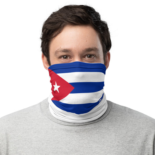 Cuba Cuban Flag Face Mask Neck Gaiter Bandana